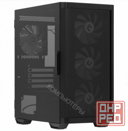 Корпус (ар:арт-6841) Zalman M4 [M4 Black] черный Донецк - изображение 3