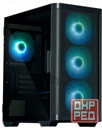 Корпус (ар:арт-6841) Zalman M4 [M4 Black] черный Донецк - изображение 1
