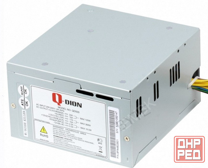 Блок [арт-8890] питания Fsp Q-Dion Qd500 80+ 500 вт (Qd500 80+), Oem Макеевка - изображение 1