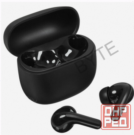 Наушники (арт-8762) Tws Xiaomi Redmi Buds 8 Lite черный 2025 Донецк - изображение 1