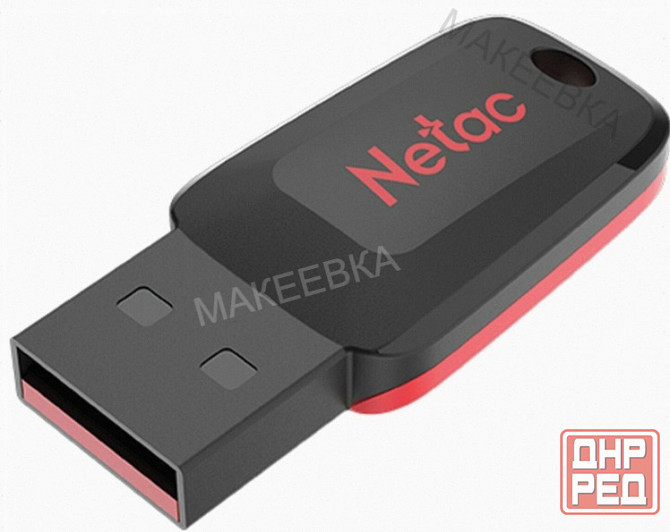 Флеш-диск (ар:арт-6167) 32gb Netac U197, Usb 2.0, черный, Nt03u197n-032g-20bk Макеевка - изображение 1