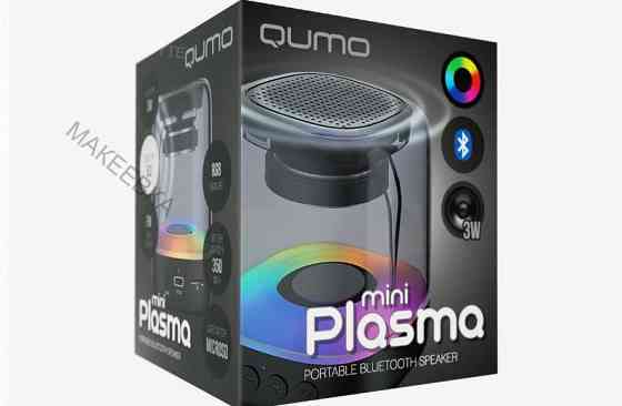 Акустическая (арт:арт-7832) система Qumo Plasma Mini вт 0081 3 вт объемное звучание Rgb Донецк