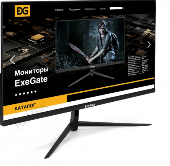 Монитор (арт:арт-3671) Exegate Ex294430rus безрамочный с аудио 27" Smartview Es2707a Макеевка