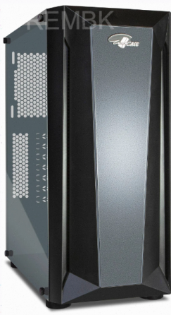 Корпус (арт-1782) Eurocase B27 Matx без бп закаленное стекло (3xusb, 2xaudio) Макеевка