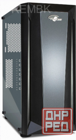 Корпус (арт-1782) Eurocase B27 Matx без бп закаленное стекло (3xusb, 2xaudio) Макеевка - изображение 1