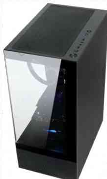 Корпус (ар:арт-2182) Formula Crystal Z1 черный без бп Atx 2xusb2.0 1xusb3.0 Audio Bott Psu Макеевка