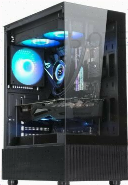 Корпус (ар:арт-2182) Formula Crystal Z1 черный без бп Atx 2xusb2.0 1xusb3.0 Audio Bott Psu Макеевка