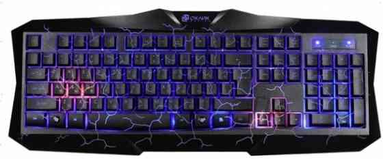 Игровой - арт-3830 комплект Oklick Hs-Hkm100g черный 2.2м мониторы оголовье Hs-Hkm100g Макеевка