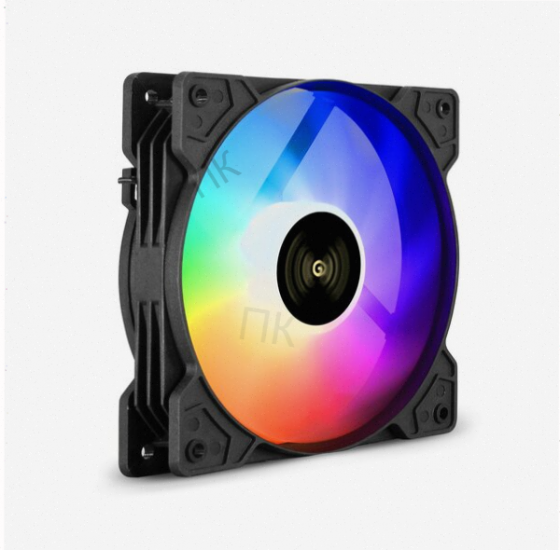 Вентилятор (ар:арт-3144) 12в Dc с подсветкой Exegate Ex12025h6pmy-Pwm. Argb (120x120x25 мм, Hydrauli Макеевка