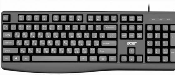 Клавиатура (арт-3025) Acer Okw301 черный Usb (Zl.Kbdcc.01a) Макеевка