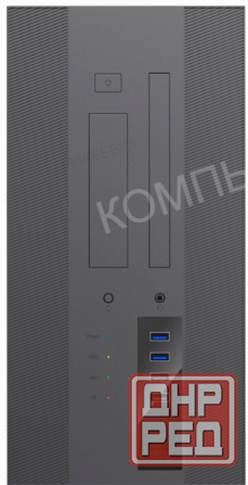 Корпус - арт-2281 Mini-Tower Powerman (Ek303bk) без бп, Mini Itx, Black, No Led. Макеевка - изображение 3