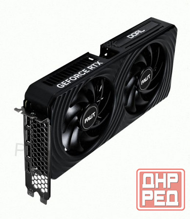 Видеокарта (ар:арт-8728) Palit Pci-E 5.0 Rtx 5060 Dual 8gb Gddr7 (Ne75060019p1-Gb2063d) черный Донецк - изображение 4