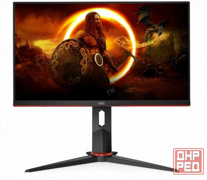 Монитор (ар:арт-2948) 23.8 " Aoc 24g2spu Ips 165гц, черный Макеевка - изображение 1