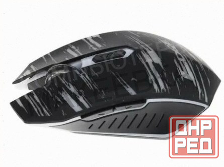 Игровая - арт-8705 мышь Qumo Edge M17, беспроводная, аккумуляторная 600 Mah, кабель зарядки, 1000-24 Макеевка - изображение 2