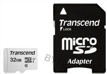 Карта (ар:арт-4801) памяти 32gb Transcend Ts32gusd300s-A Microsdhc Class 10 U1 300s + адаптер Макеевка