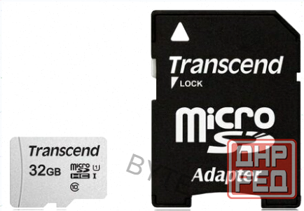 Карта (ар:арт-4801) памяти 32gb Transcend Ts32gusd300s-A Microsdhc Class 10 U1 300s + адаптер Макеевка - изображение 1