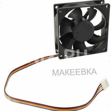 Вентилятор - арт-2832 Gembird 80x80x25mm D8025hm-4 Макеевка