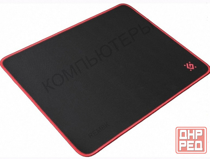 Коврик - арт-8414 Defender Black M (50560), черный / красный, коробка, 232 гр Макеевка - изображение 2