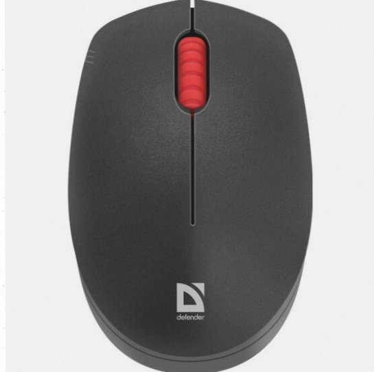 Мышь (ар:арт-7410) Defender Tiana Mb-055 1000dpi, черный (52055), беспроводная Макеевка