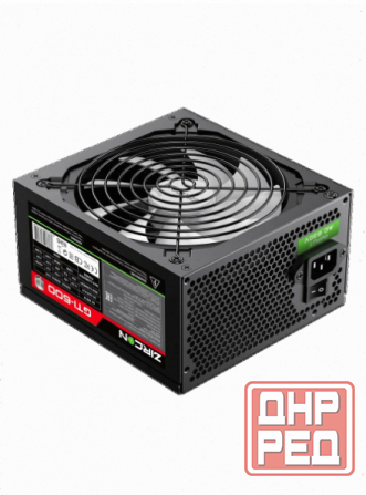 Блок [арт-2412] питания Atx Zircon Gti-600 80+ (черный 600w 20+4pin 4+4pin 2*6+2pin 6*Sata 3*Molex в Макеевка - изображение 2