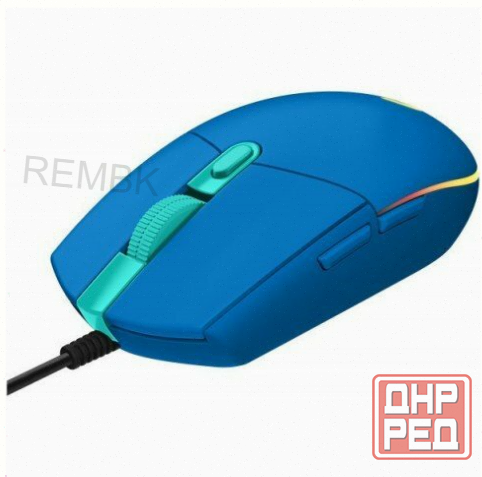 Игровая (арт:арт-1014) мышь Logitech Usb G102 Lightsy Blue 910-005810 проводная Макеевка - изображение 3