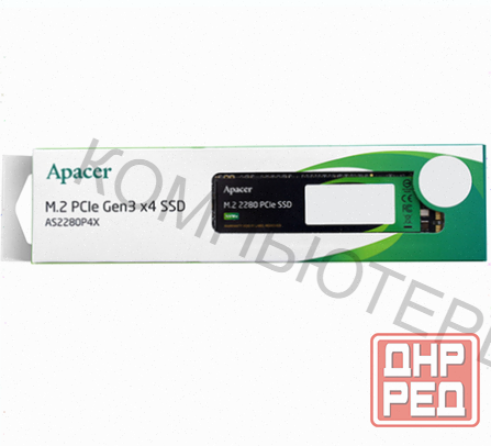 Твердотельный - арт-3685 накопитель Ssd M.2 Nvme Apacer Pcie 1tb (Ap1tbas2280p4x-1) Донецк - изображение 2