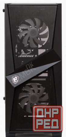 Корпус (арт-9978) Atx Msi Mag Forge 100m без бп чёрный Макеевка - изображение 3