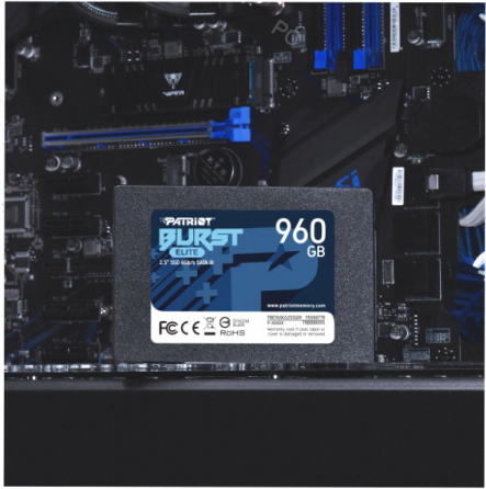 Ssd (арт:арт-8882) Patriot Sata Iii 960gb Pbe960gs25ssdr Burst Elite 2.5" Донецк
