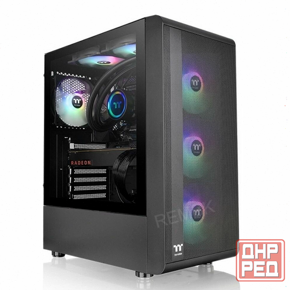 Корпус (арт-2833) Thermaltake S200 Tg Argb Ca-1x2-00m1wn-00 Black Макеевка - изображение 1