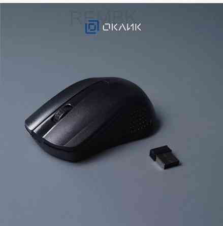 Мышь (ар:арт-8034) оклик 485mw черный оптическая (1200dpi) беспроводная Usb (2but) Макеевка
