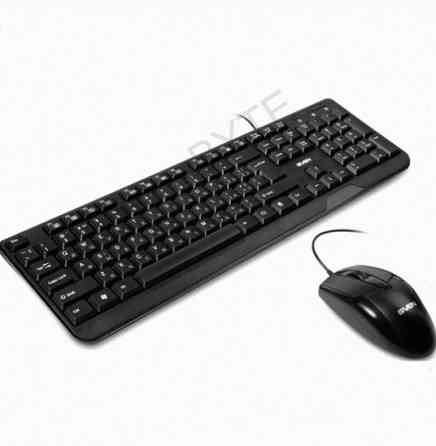 Комплект (ар:арт-5943) клавиатура и мышь Sven Kb-S330c черный (Sv-017309) Макеевка