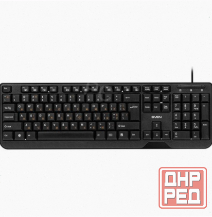 Комплект (ар:арт-5943) клавиатура и мышь Sven Kb-S330c черный (Sv-017309) Макеевка - изображение 2