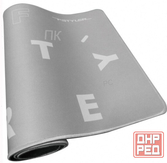 Коврик - арт-9467 для мыши A4tech Fstyler Fp75 серый/белый 750x300x2мм Макеевка - изображение 3