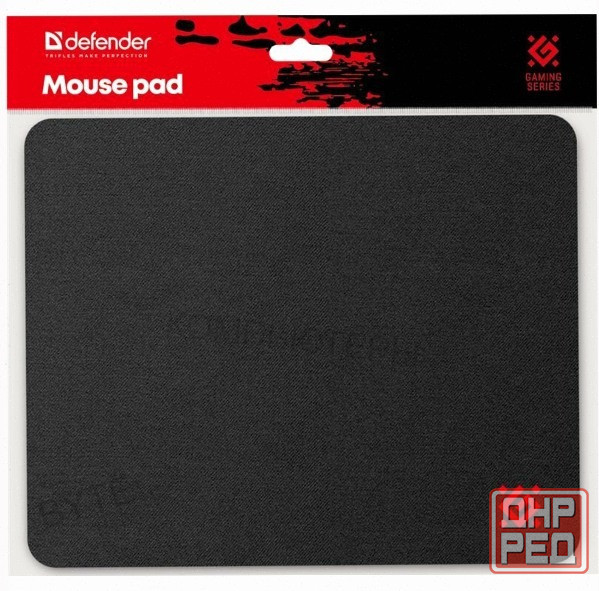 Игровой [арт-2700] коврик для мыши Defender Black 250x200x3 (50550) Макеевка - изображение 3