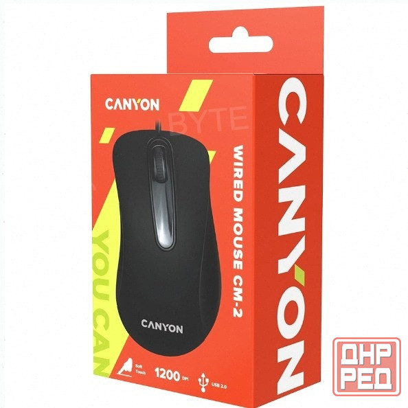 Мышь [арт-8210] Canyon Cne-Cms2 Black Usb Макеевка - изображение 1