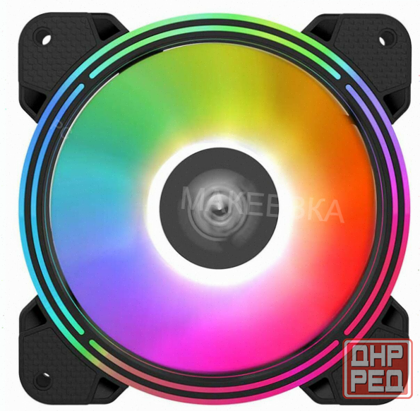 Комплект (ар:арт-4465) вентиляторов для корпуса 3шт. Alseye Halo 4.0-B Kit Argb Макеевка - изображение 2