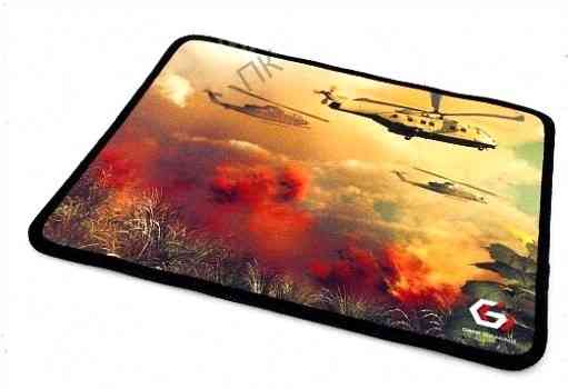 Коврик - арт-3073 для мыши Gembird "вертолёты" 250х200х3мм ткань+резина Mp-Game34 Макеевка