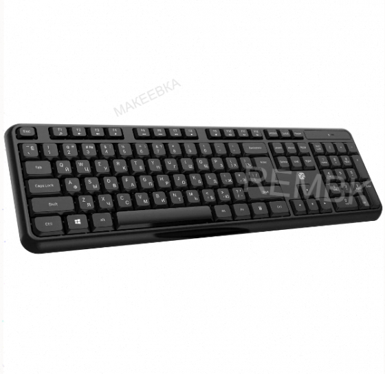 Клавиатура [арт-6349] Oklick K888w, Usb, черный тип подключения: беспроводная, интерфейс: Usb Макеевка