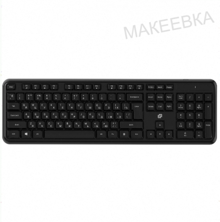 Клавиатура [арт-6349] Oklick K888w, Usb, черный тип подключения: беспроводная, интерфейс: Usb Макеевка