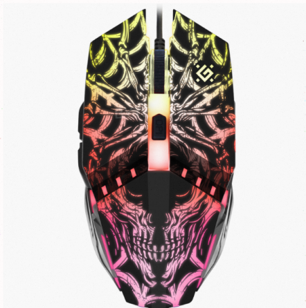 Мышь (ар:арт-5825) Defender Prototype Gm-670l, черный (52670) оптический, 2400 Dpi, Usb Макеевка