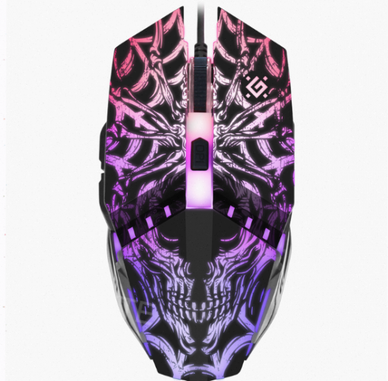 Мышь (ар:арт-5825) Defender Prototype Gm-670l, черный (52670) оптический, 2400 Dpi, Usb Макеевка