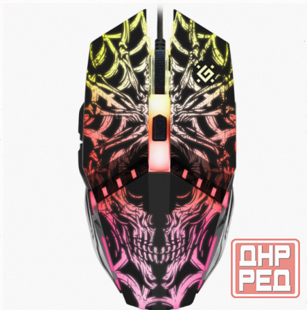 Мышь (ар:арт-5825) Defender Prototype Gm-670l, черный (52670) оптический, 2400 Dpi, Usb Макеевка - изображение 2