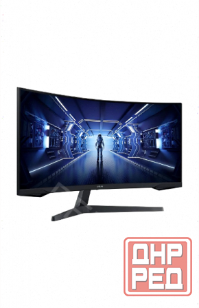 Игровой [арт-2485] монитор 34" Samsung Odyssey G5 C34g55twwi, 3440х1440, 165 гц, Va, изогнутый, черн Макеевка - изображение 4