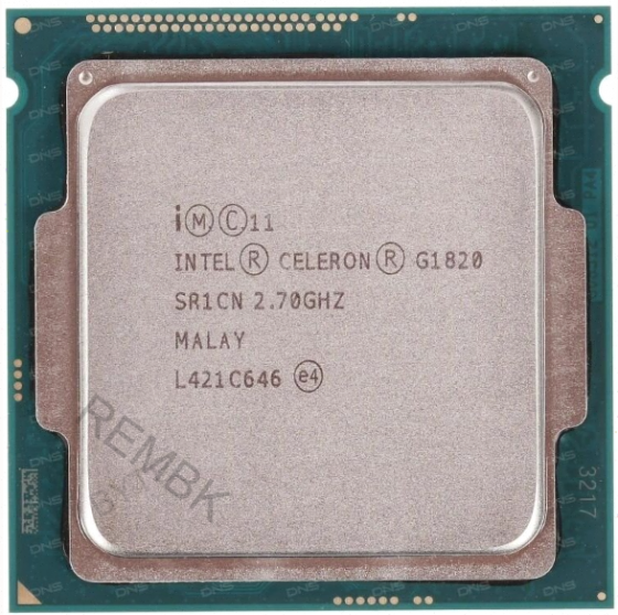 Процессор (ар:арт-9065) Intel Celeron G1820 Lga1150, 2 X 2700 мгц б/у Донецк