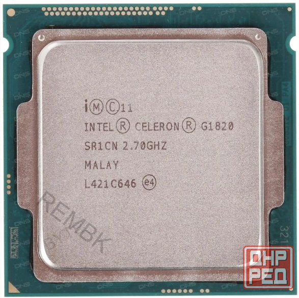 Процессор (ар:арт-9065) Intel Celeron G1820 Lga1150, 2 X 2700 мгц б/у Донецк - изображение 1