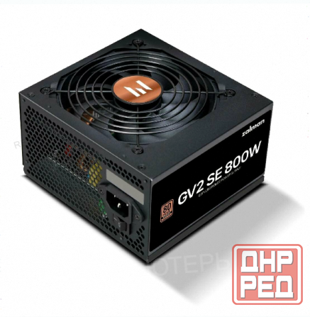 Блок [арт-5655] питания Zalman Zm800-Gv2se, 800 вт, 80 Plus Bronze, черный Макеевка - изображение 1