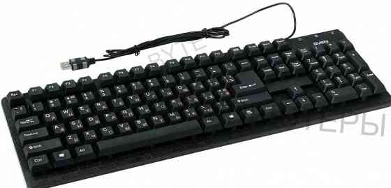 Клавиатура (арт-7667) Sven проводная Standard 301, Usb, 104 клавиши, черная (Sv-03100301ub) Макеевка