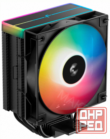Кулер (ар:арт-6394) для процессора Deepcool Ag400 Bk Argb V2 Макеевка - изображение 2
