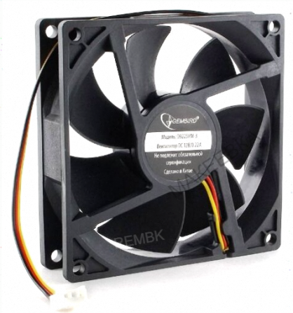 Вентилятор - арт-1242 для корпуса Gembird D9225hm-3 Донецк