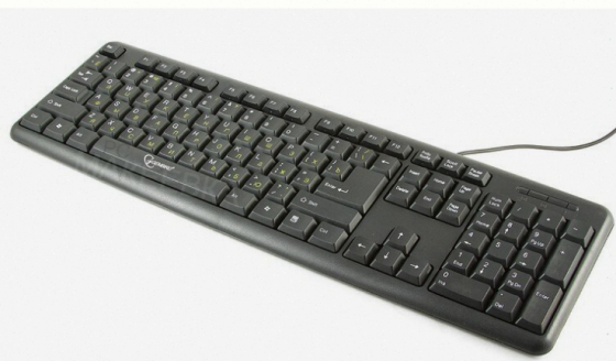 Клавиатура (ар:арт-8572) Gembird Kb-8320u-Bl, Usb, черный тип подключения: проводная, интерфейс: Usb Макеевка